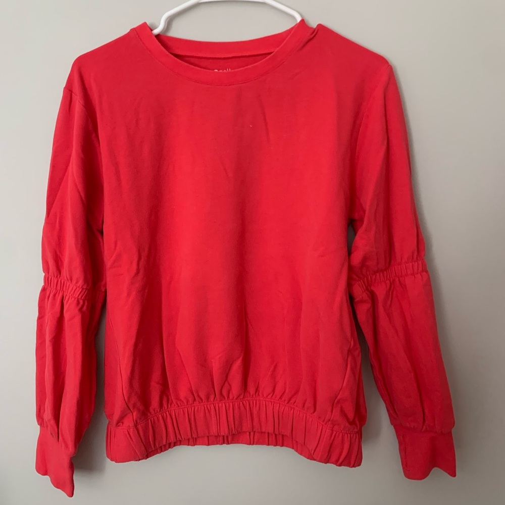 Zella dark pink crew neck, size kids XL